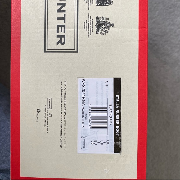SOLD: HUNTER Stella McCartney Rain Rubber Boots Limited Edition BNWT - Picture 7 of 9